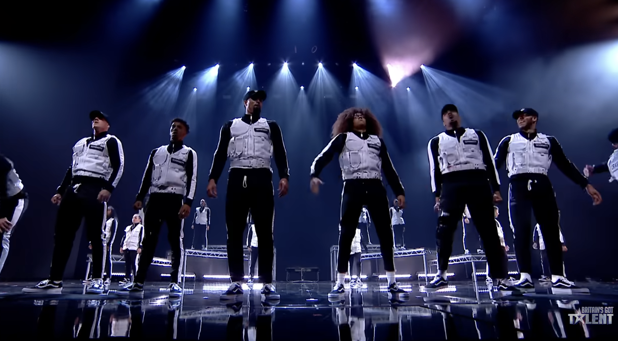 Diversity dancing on Britain's Got Talent 