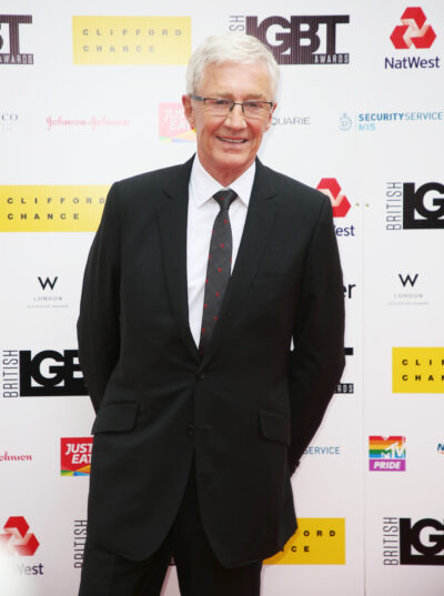 Paul O'Grady smiling