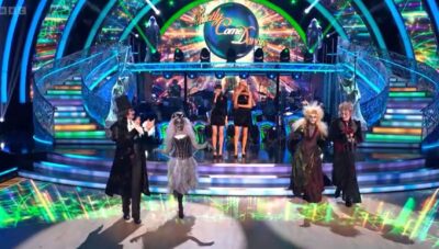 Strictly Come Dancing judges in their Halloween costumes