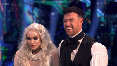 Vicky Pattison and Kai Widdrington on Strictly's Halloween special