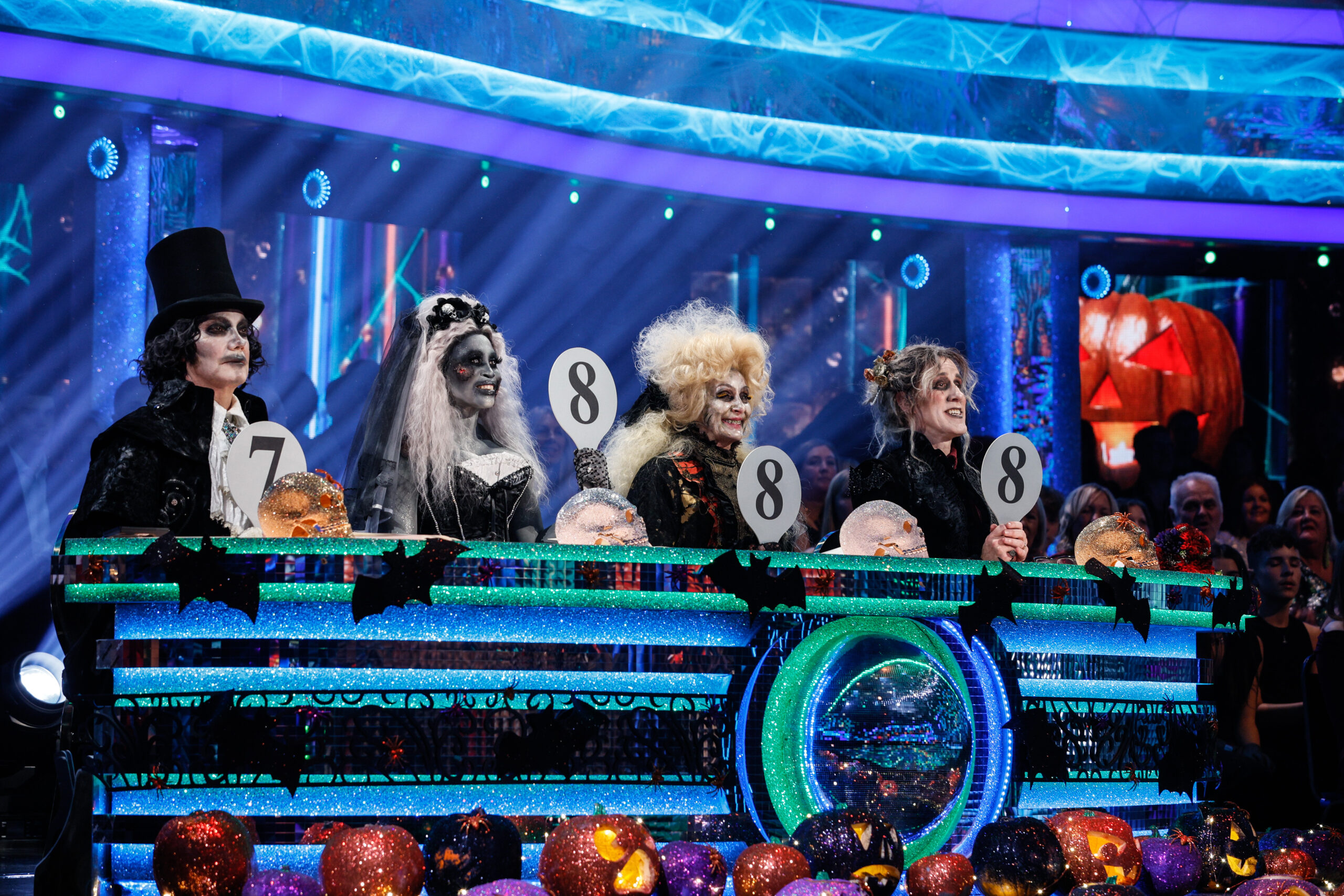 The Strictly judges dressed for Halloween