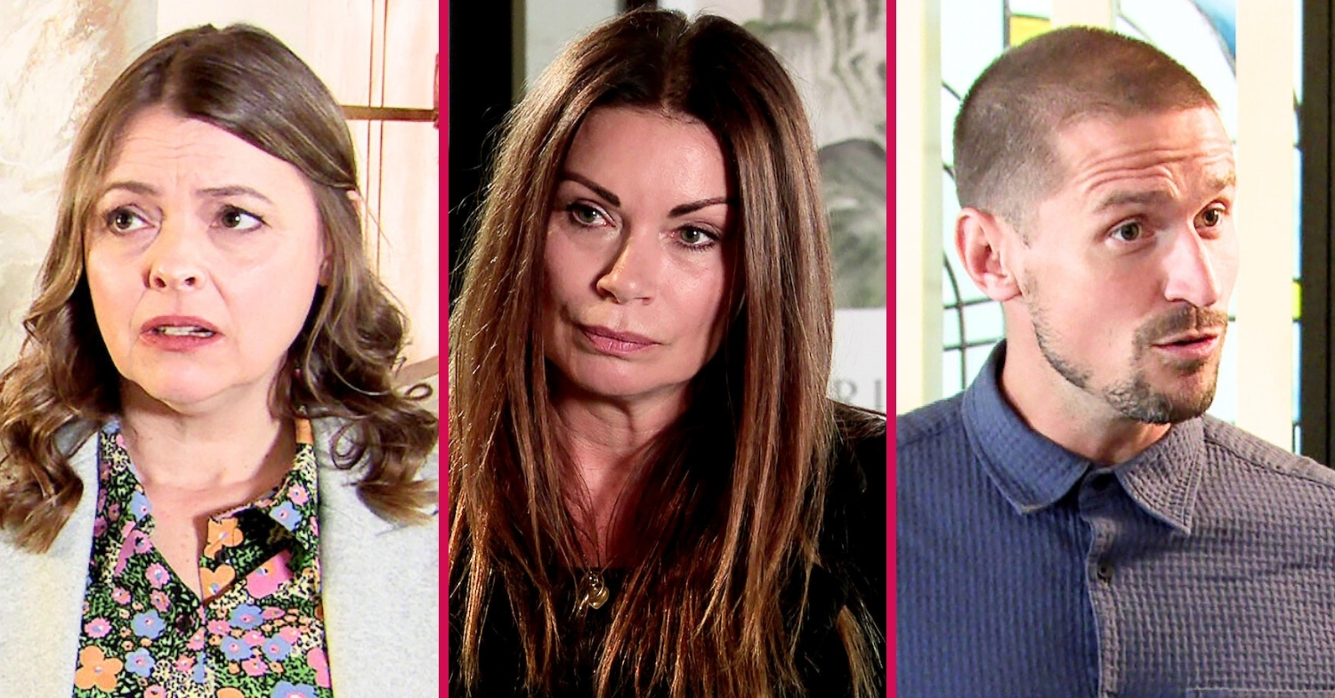 Coronation Street's Tracy, Carla, Carl