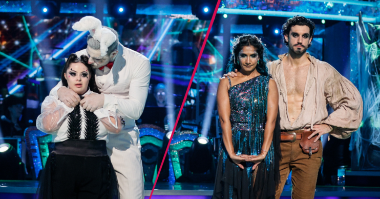 Ellie and Vito and Balvinder and Julian in the dance-off