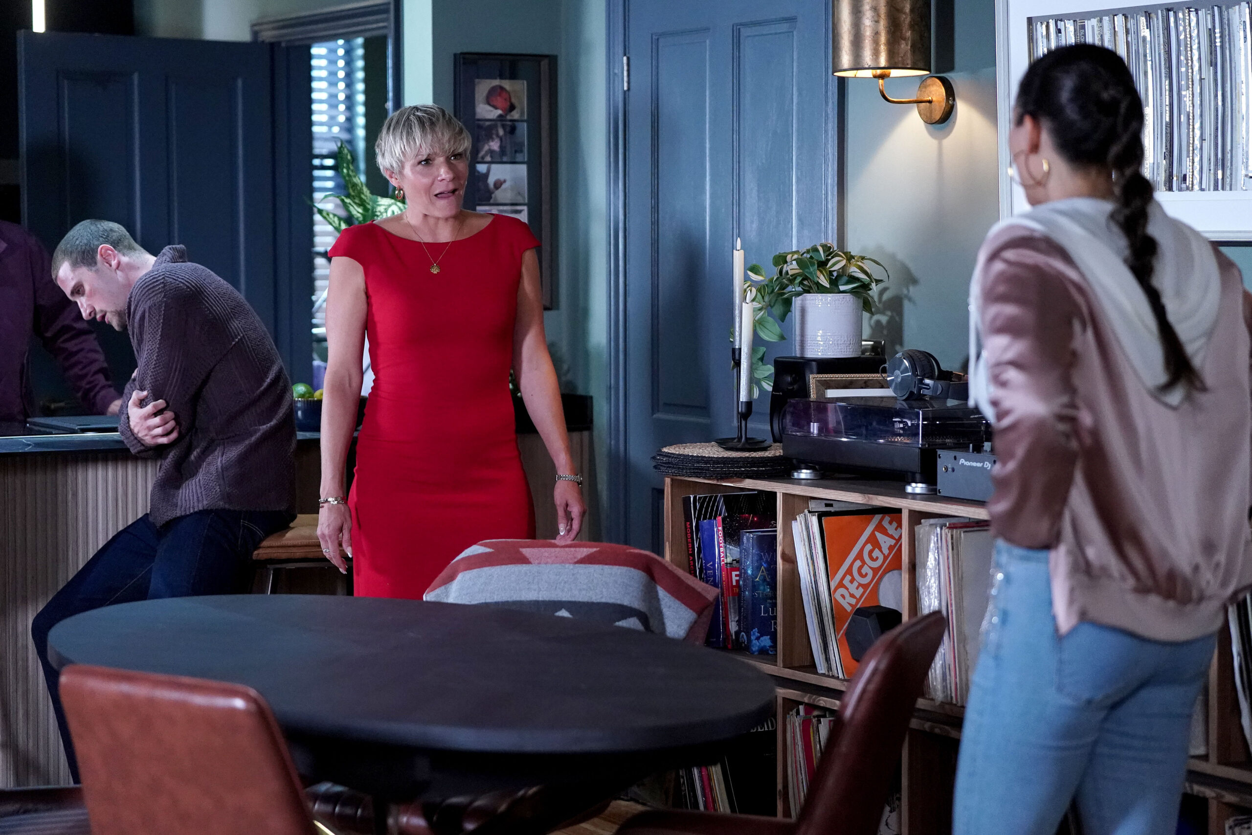 Nicola and Priya argue in EastEnders