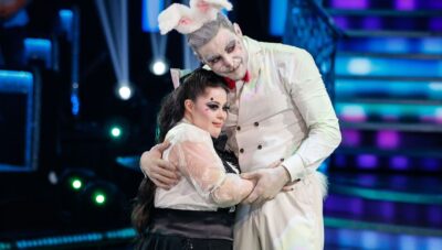 Vito Coppola cuddling Ellie Goldstein