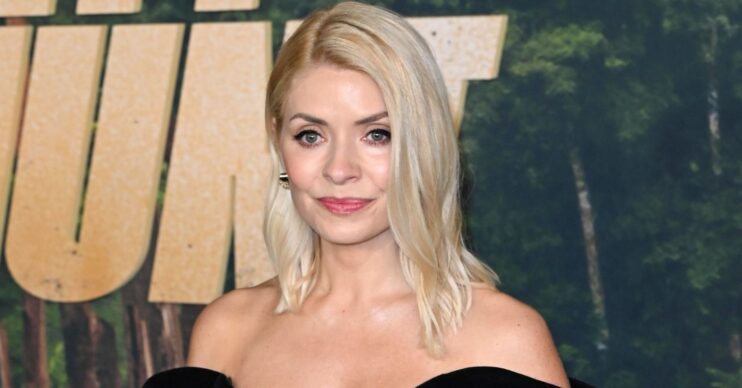 Holly Willoughby on the red carpet