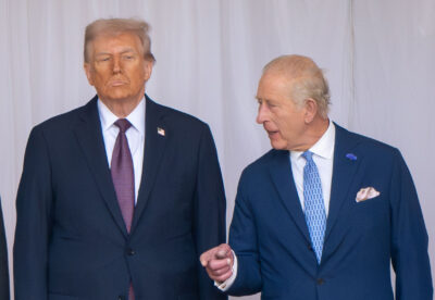 Donald Trump with King Charles