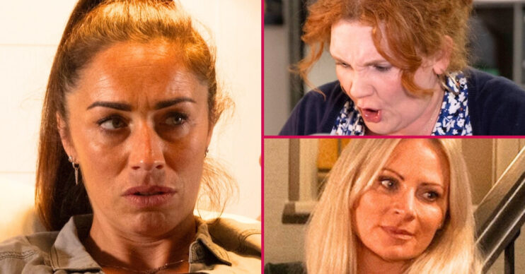 Coronation Street's Shona, Fiz, Lisa