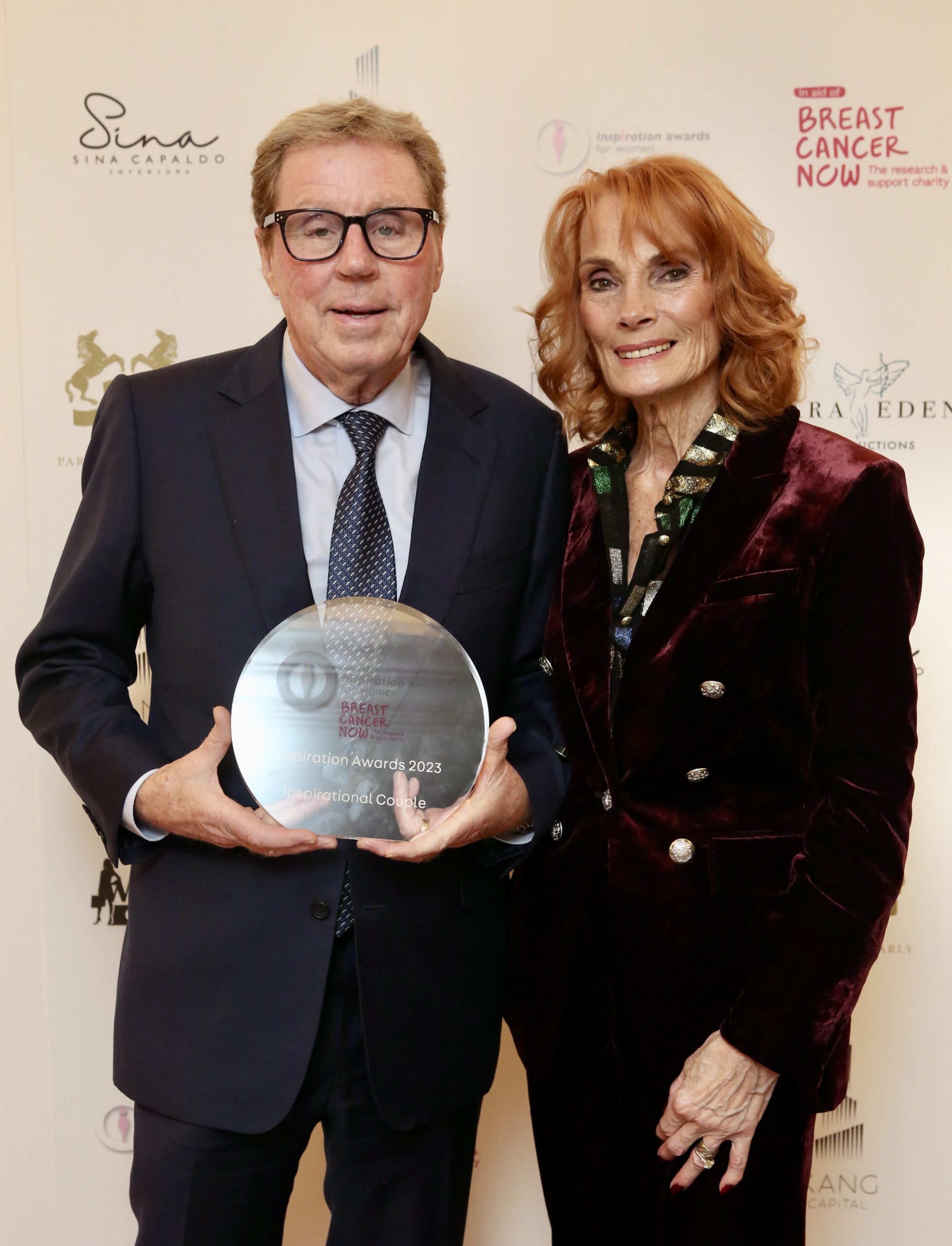 Harry and his wife Sandra 