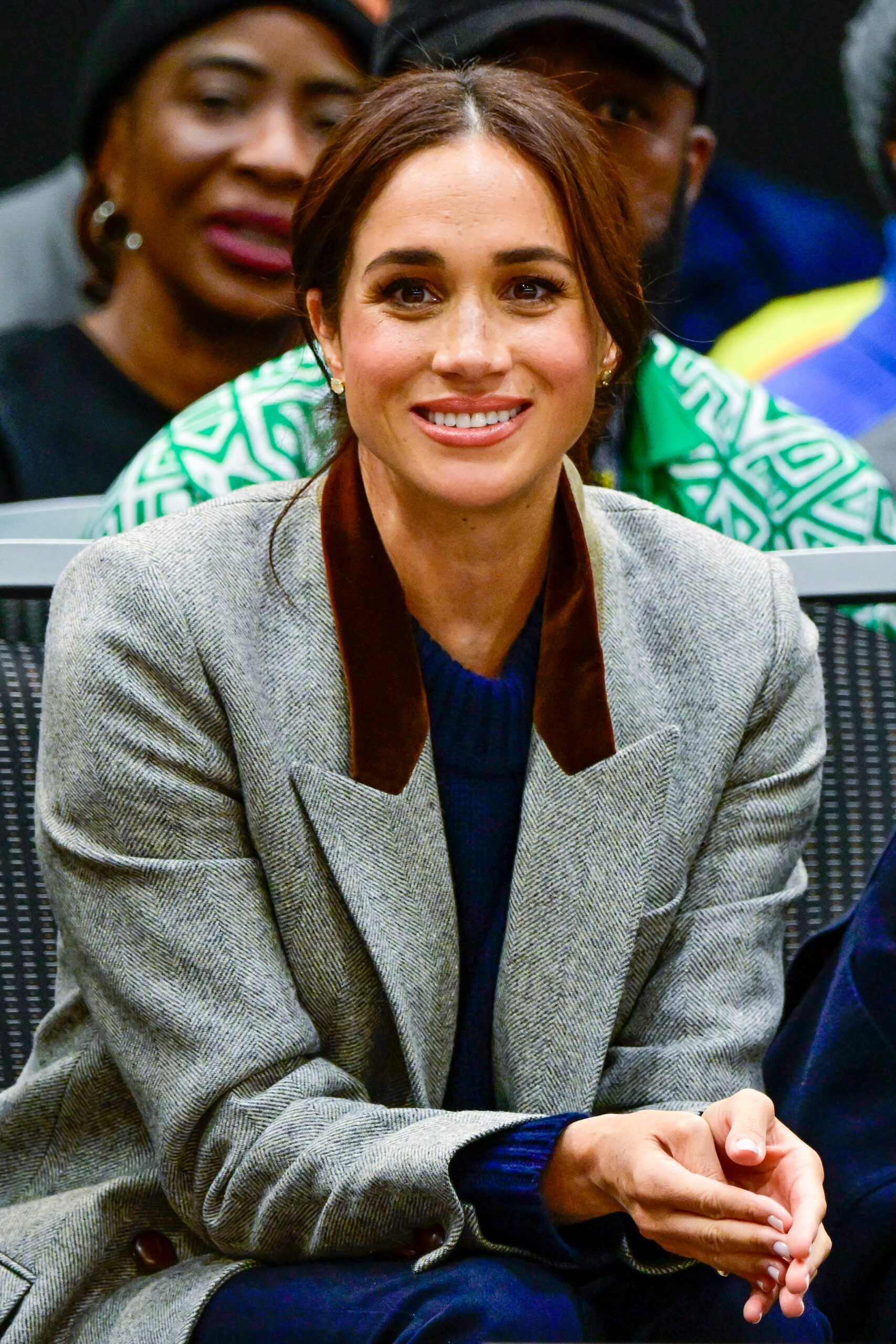 Meghan Markle smiling at Invictus Games
