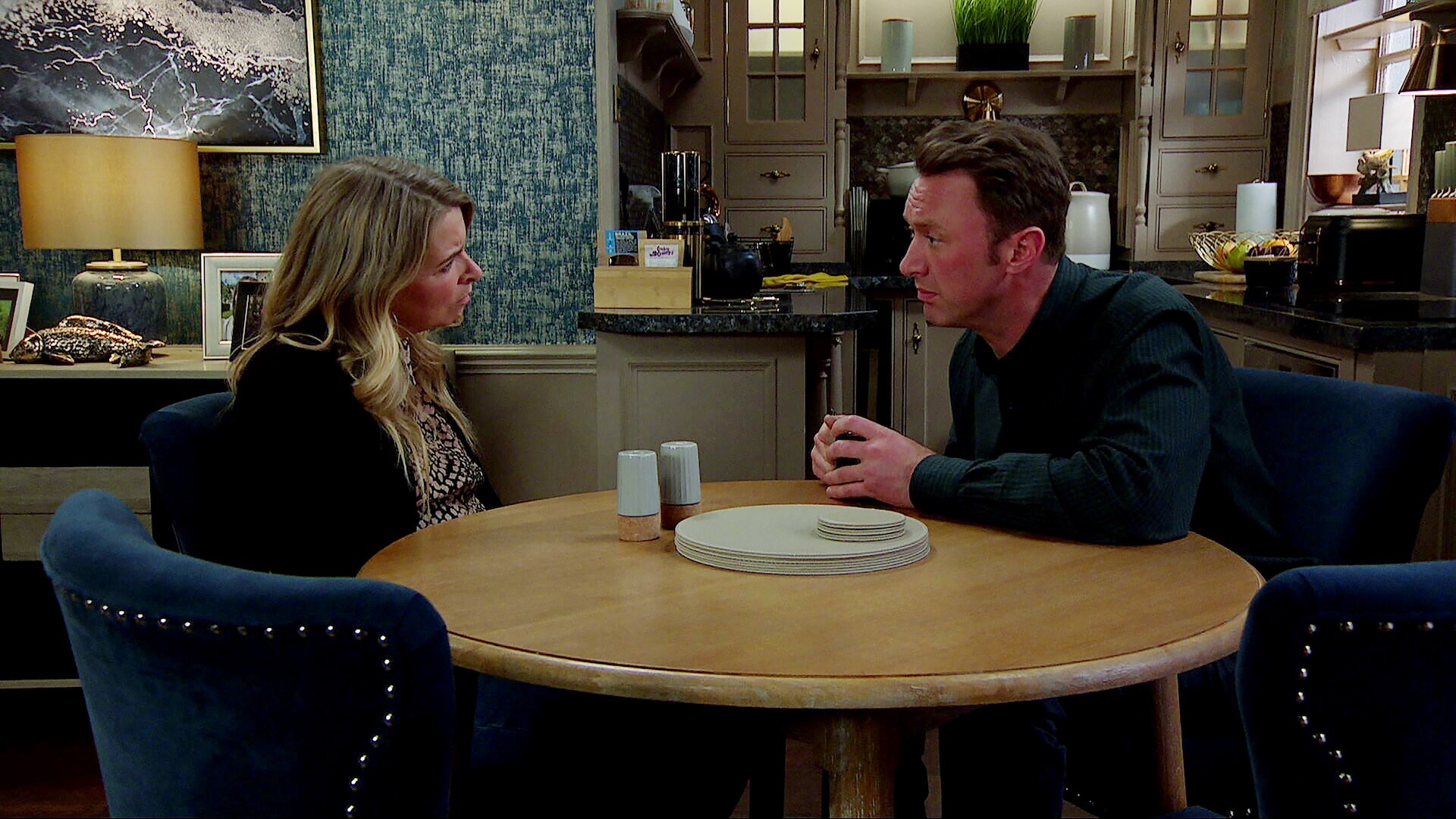 Liam needs to keep Charity quiet (Credit: ITV)