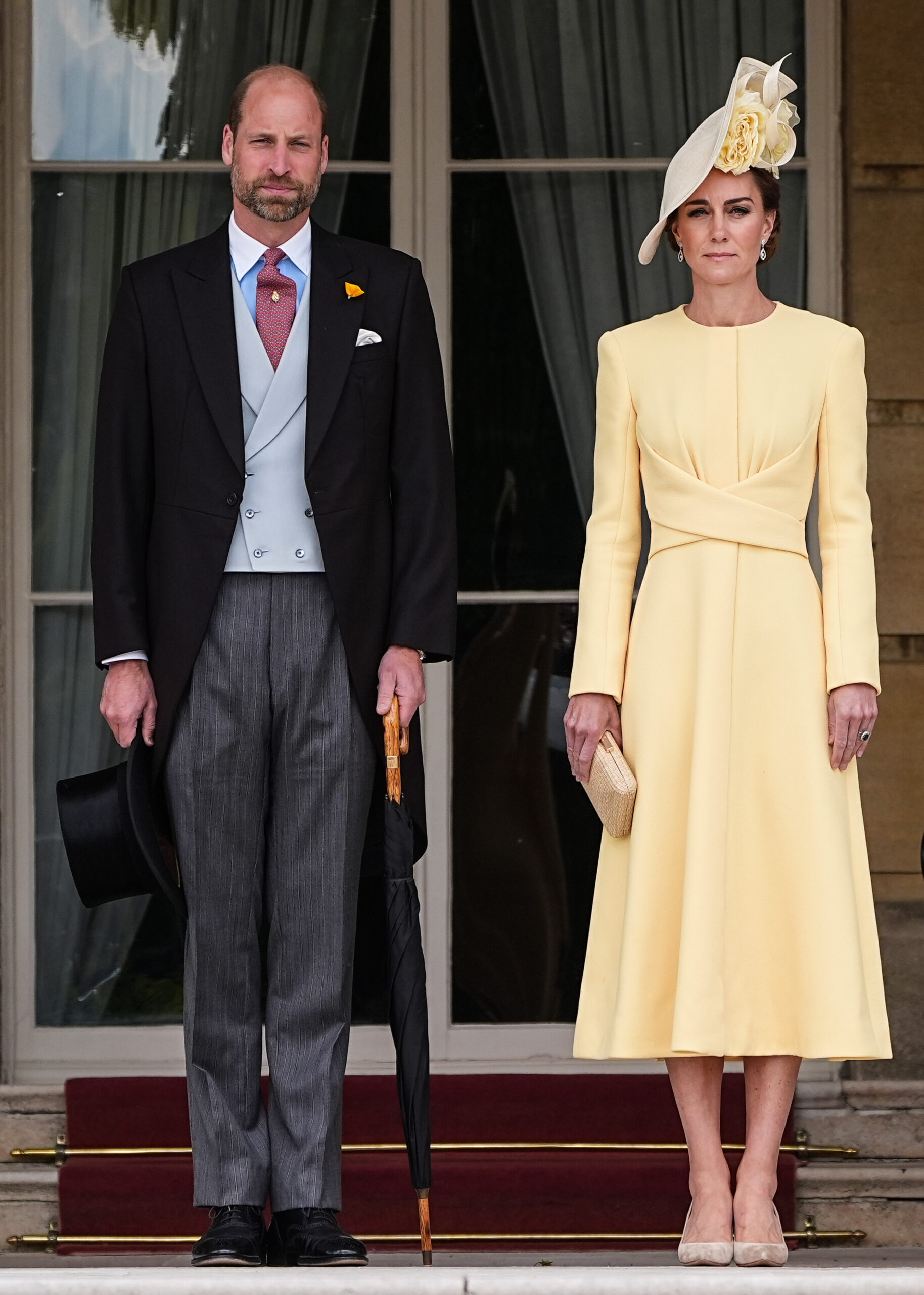 Prince William and Kate Middleton standing