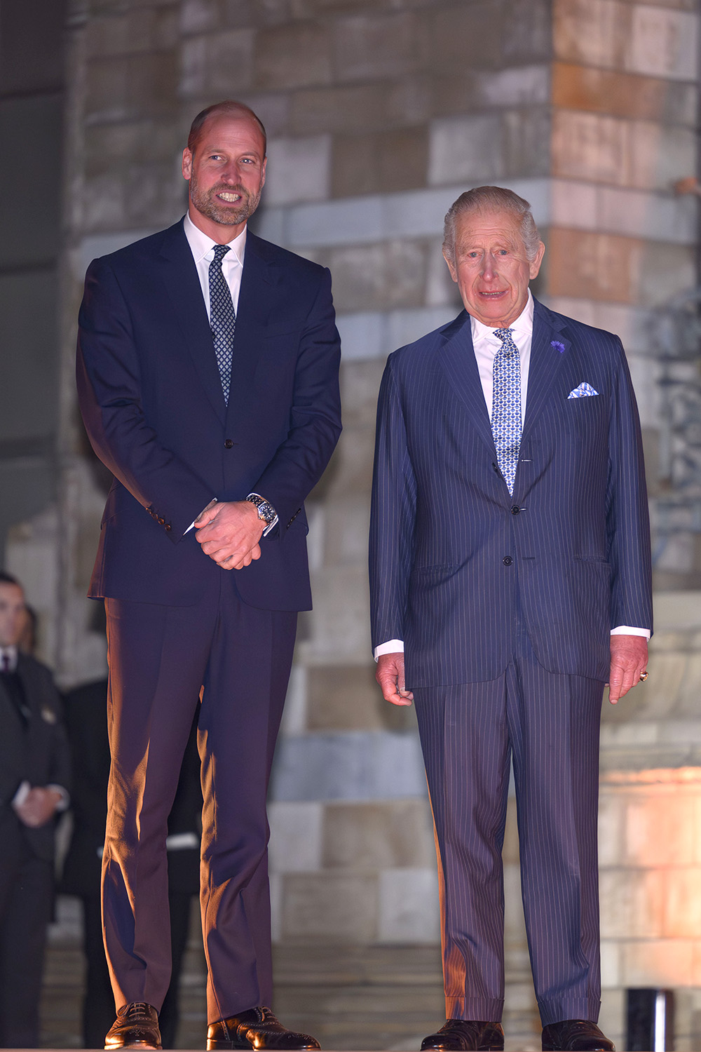 Prince William and King Charles at Countdown To Cop30