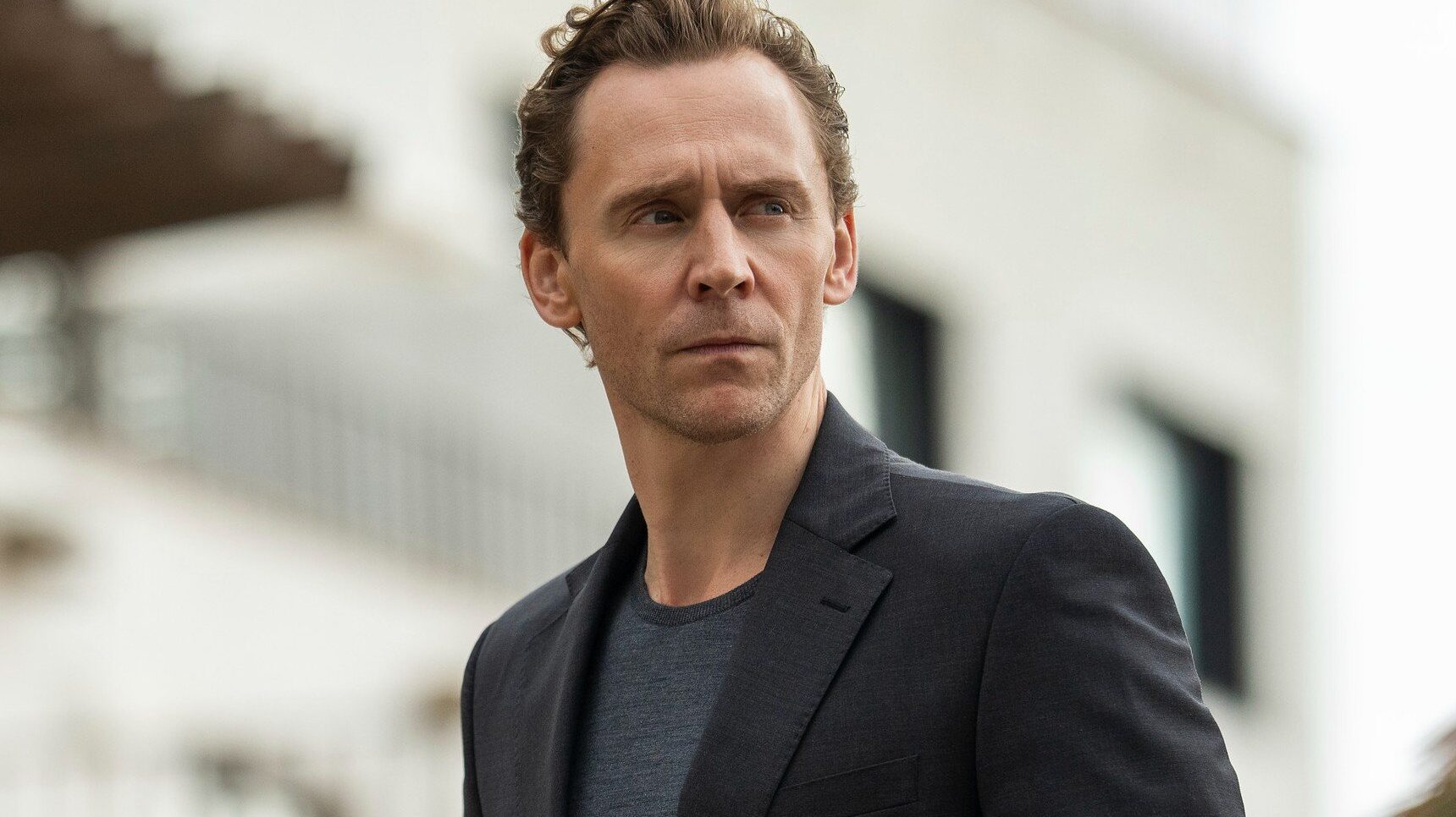 Tom Hiddleston as Jonathan Pine in The Night Manager series 2