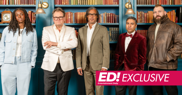 Cat Burns, Alan Carr, David Olusoga, Nick Mohammed, Joe Marler