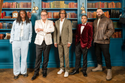 Cat Burns, Alan Carr, David Olusoga, Nick Mohammed, Joe Marler