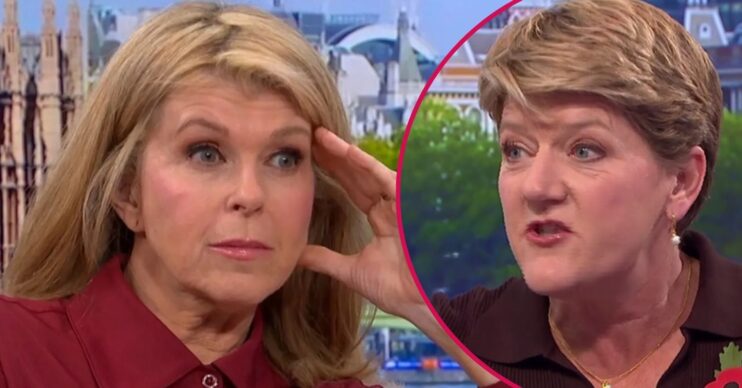 Kate Garraway and Clare Balding on GMB