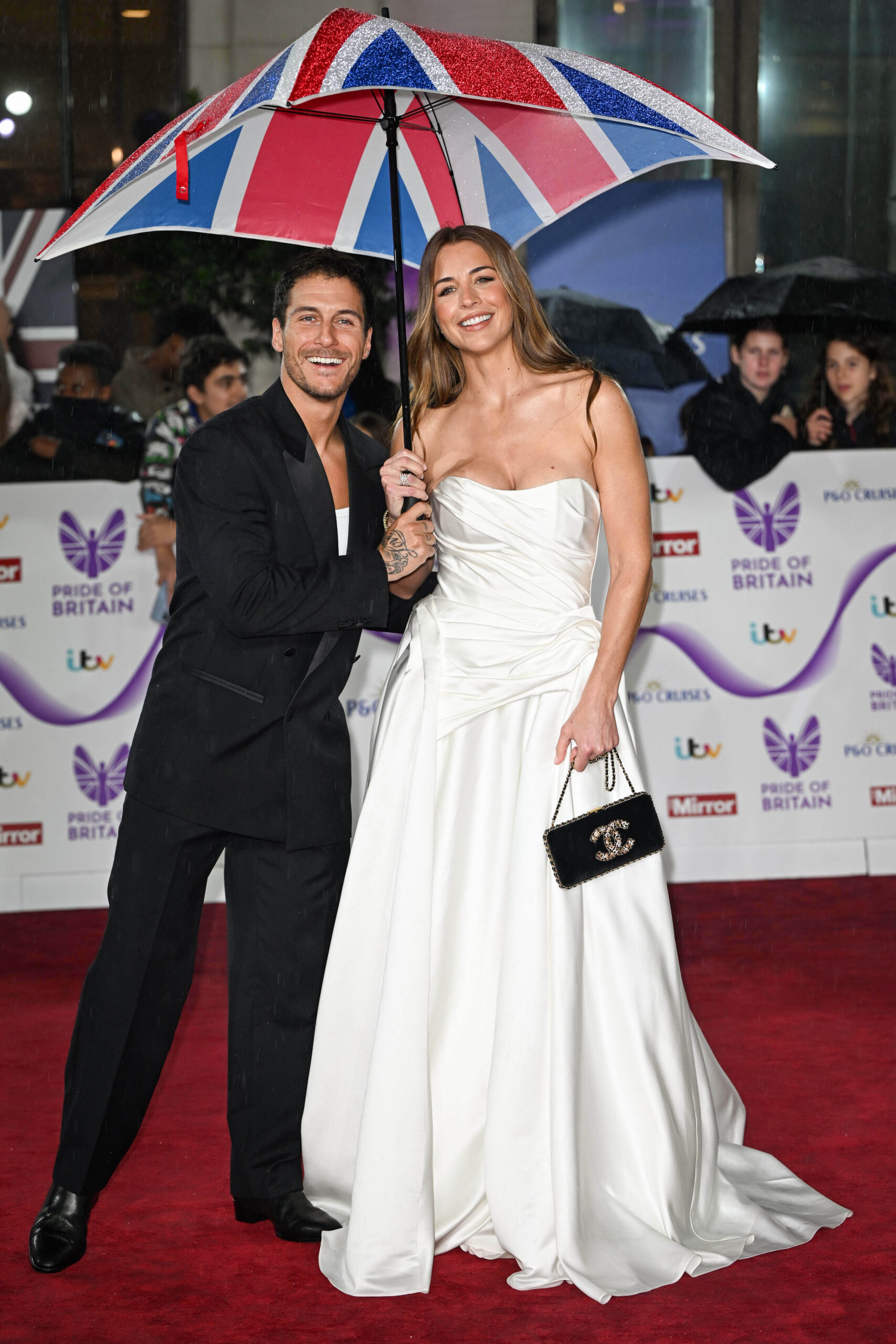 Gemma Atkinson and Gorka Marquez at the Pride of Britain Awards 