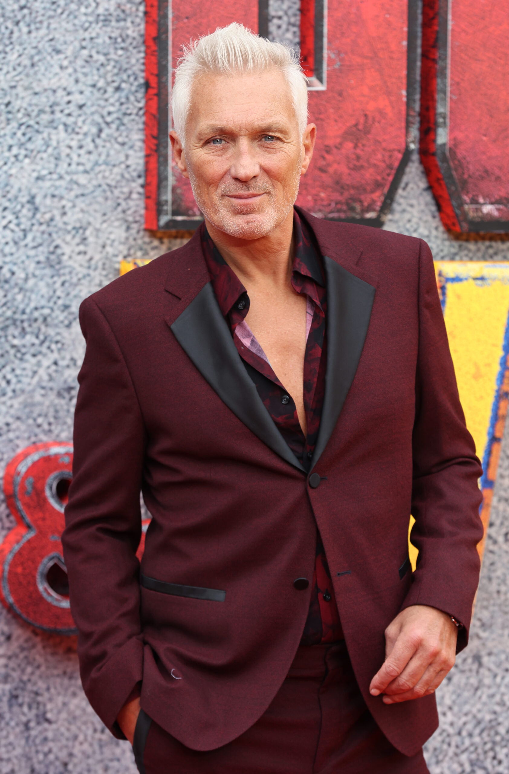 Martin Kemp on the red carpet