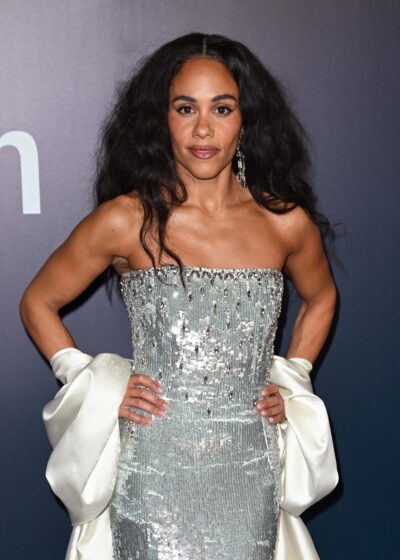 Alex Scott on the red carpet