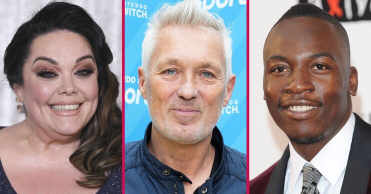 Martin Kemp, Lisa Riley and Eddie Kadi