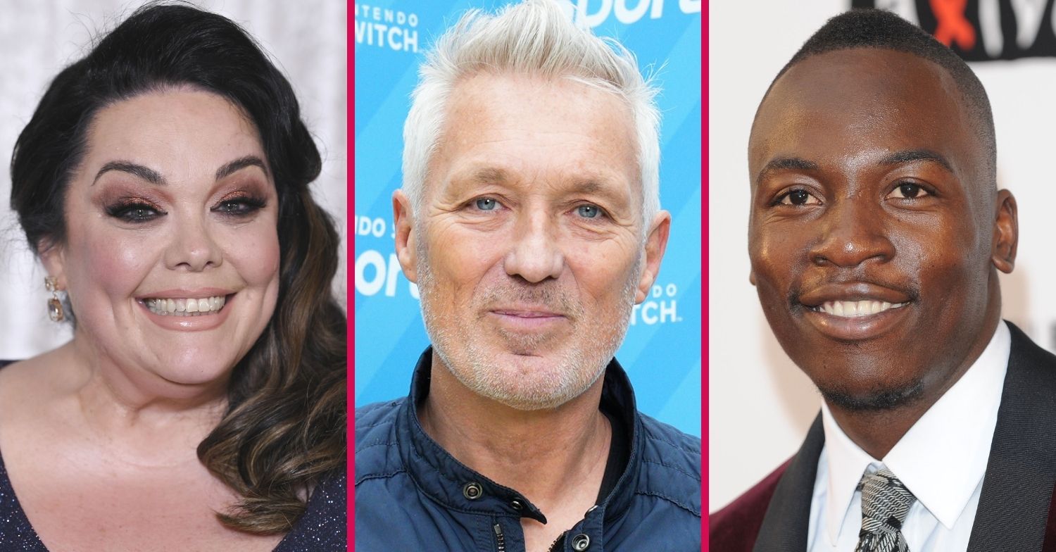 Martin Kemp, Lisa Riley and Eddie Kadi