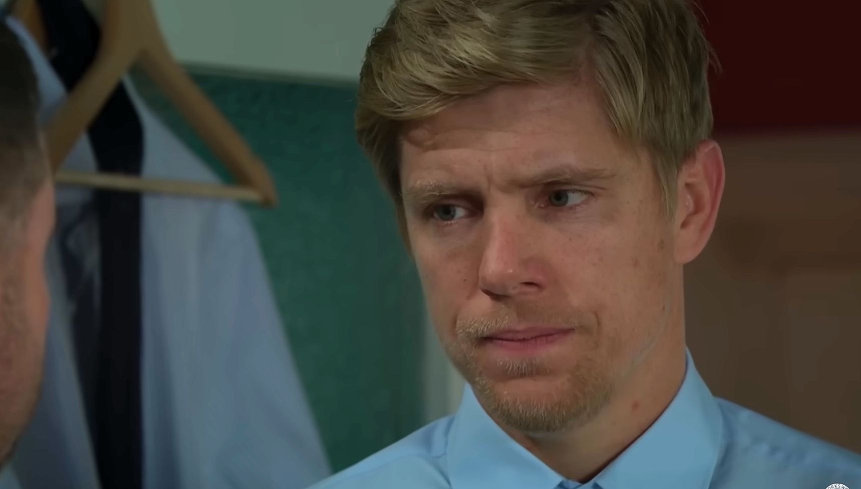 Robert can't lose Aaron again (Credit: ITV)