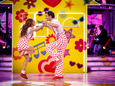 George Clarke and Alexis Warr dancing to Harry Styles on Strictly