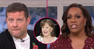 This Morning presenter Dermot O’Leary halts show to pay tribute to Pauline Collins after her death aged 85