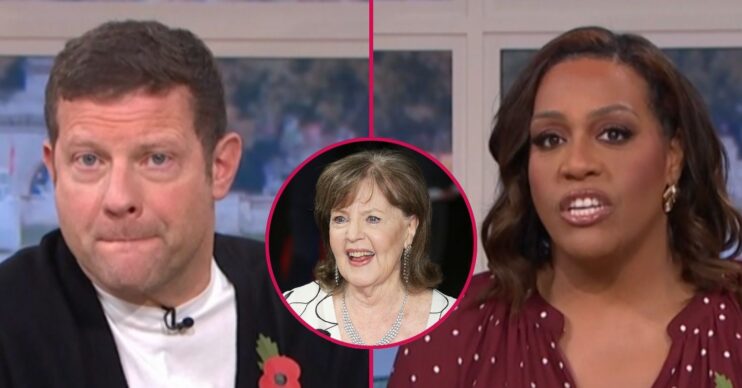 ED comp: Dermot O'Leary / Alison Hammond / Pauline Collins