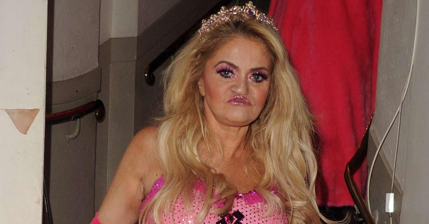 Danniella Westbrook wearing pink