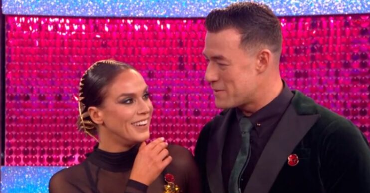 Vicky and Kai on Strictly