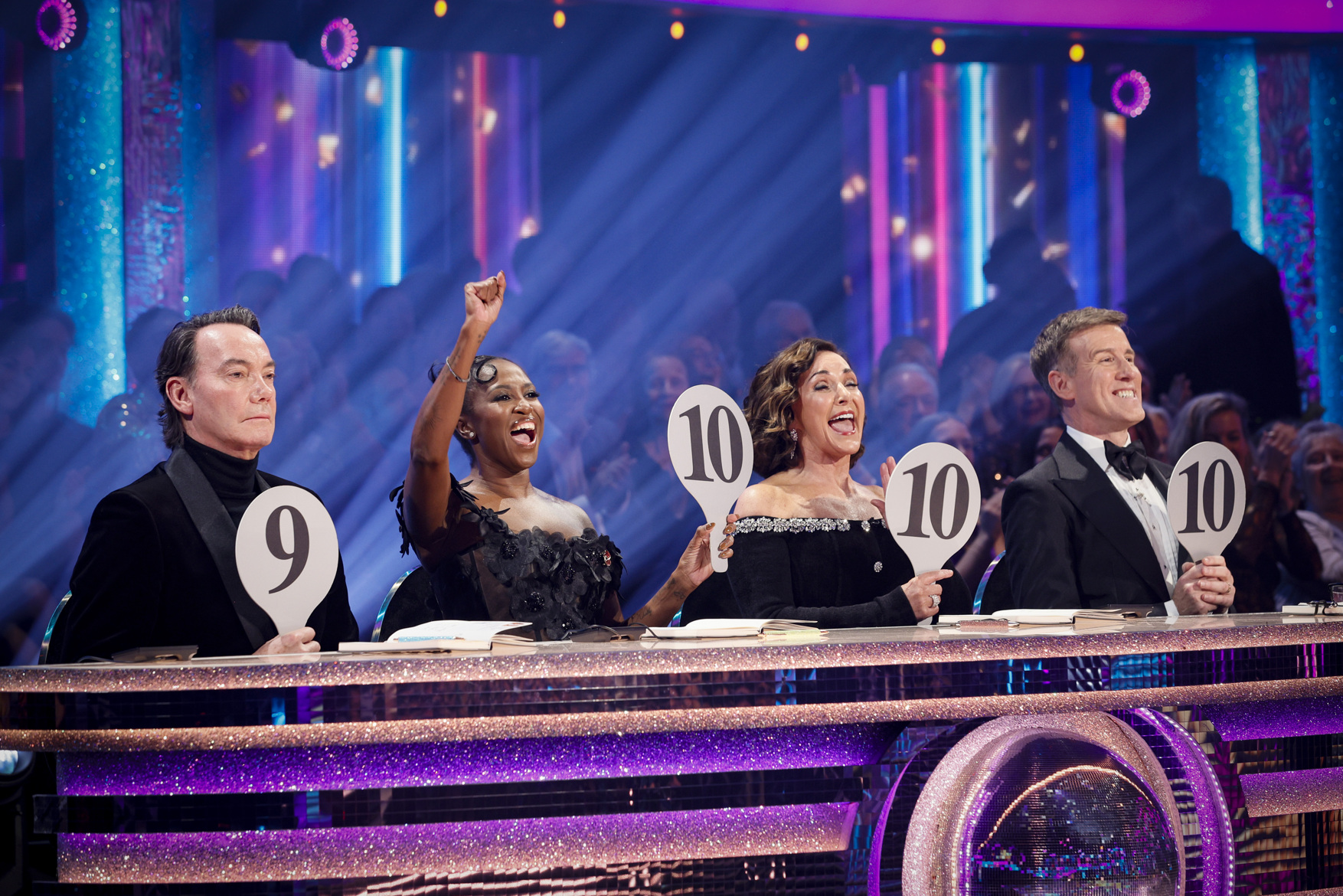 Strictly judges 