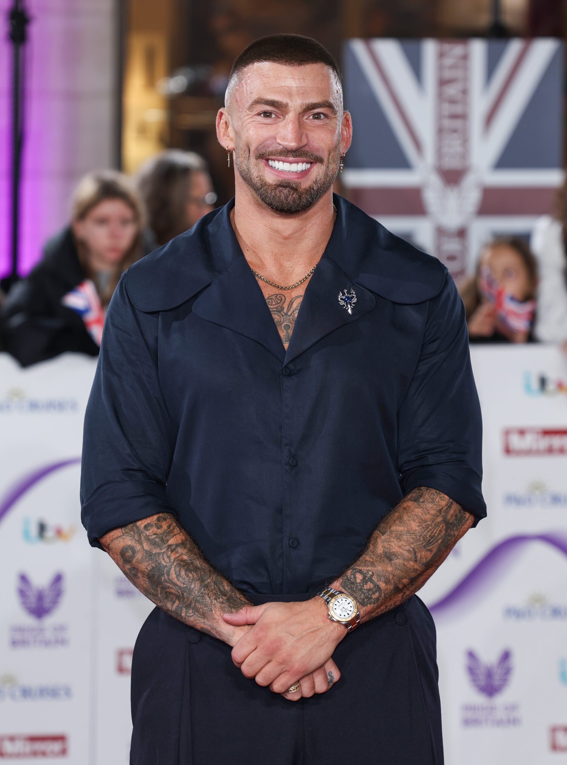 Jake Quickenden smiling