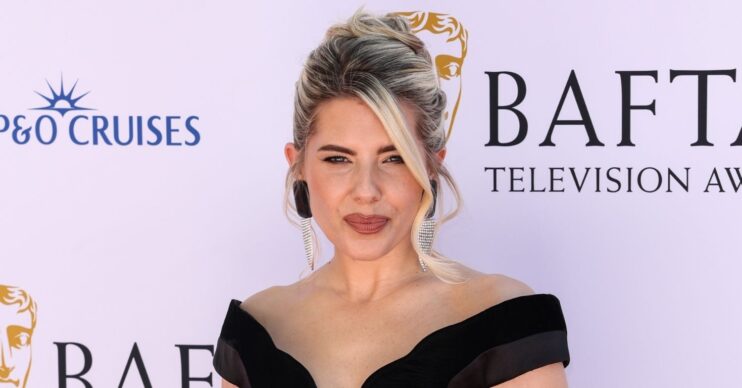 Mollie King on the red carpet