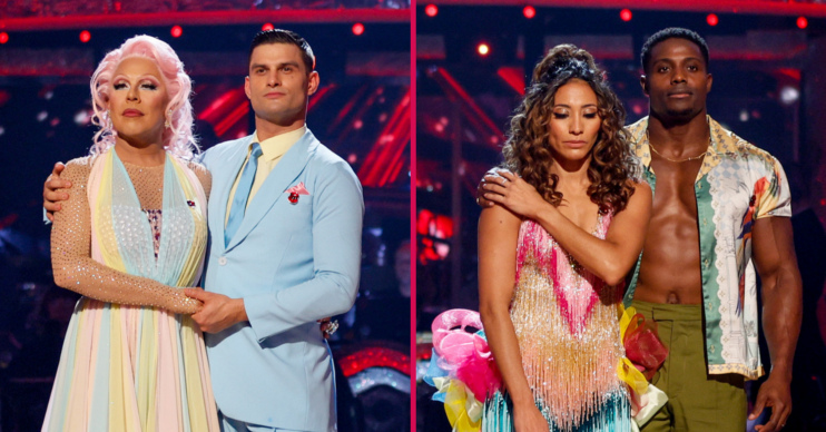 La Voix and Aljaz and Harry and Karen on Strictly