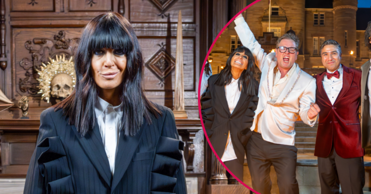 Claudia Winkleman and Alan Carr on Celebrity Traitors