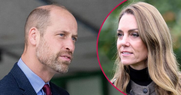 ED composite of Prince William and Kate Middleton smiling and talking during royal engagements