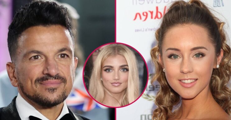 Peter Andre, Emily Andre and Princess Andre
