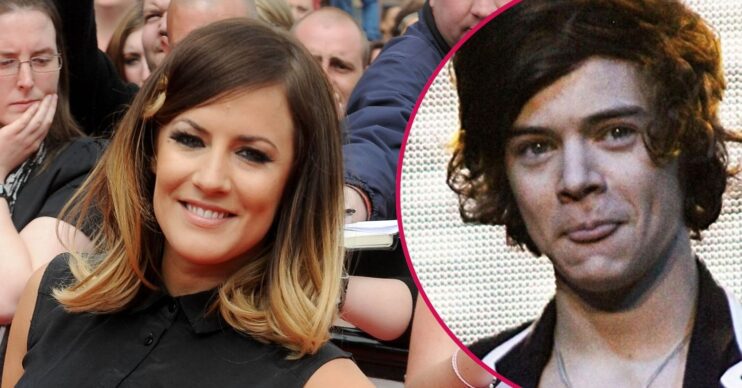 Caroline Flack and Harry Styles