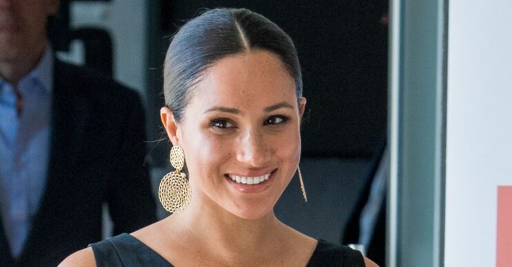 Meghan Markle smiling