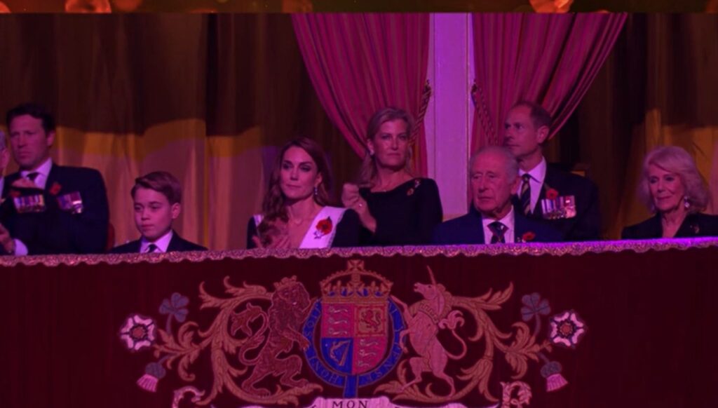 Royals at the Festival of Remembrance 