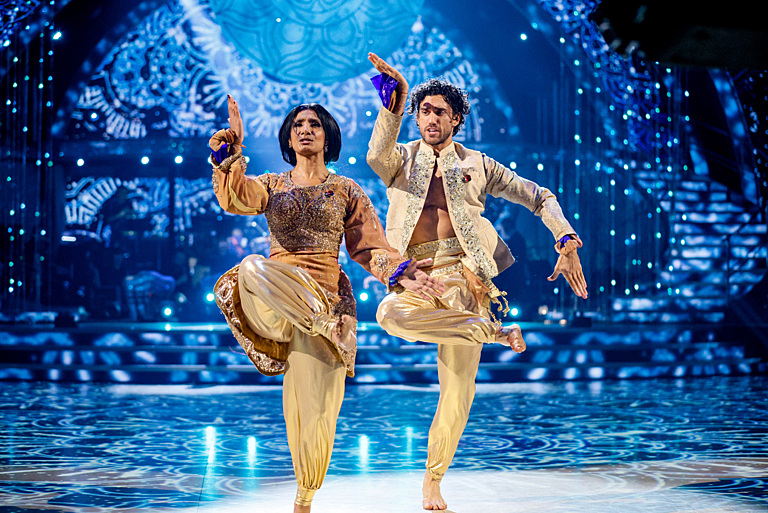 Balvinder Sopal and Julian Caillon on Strictly