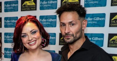 David and Shona posing