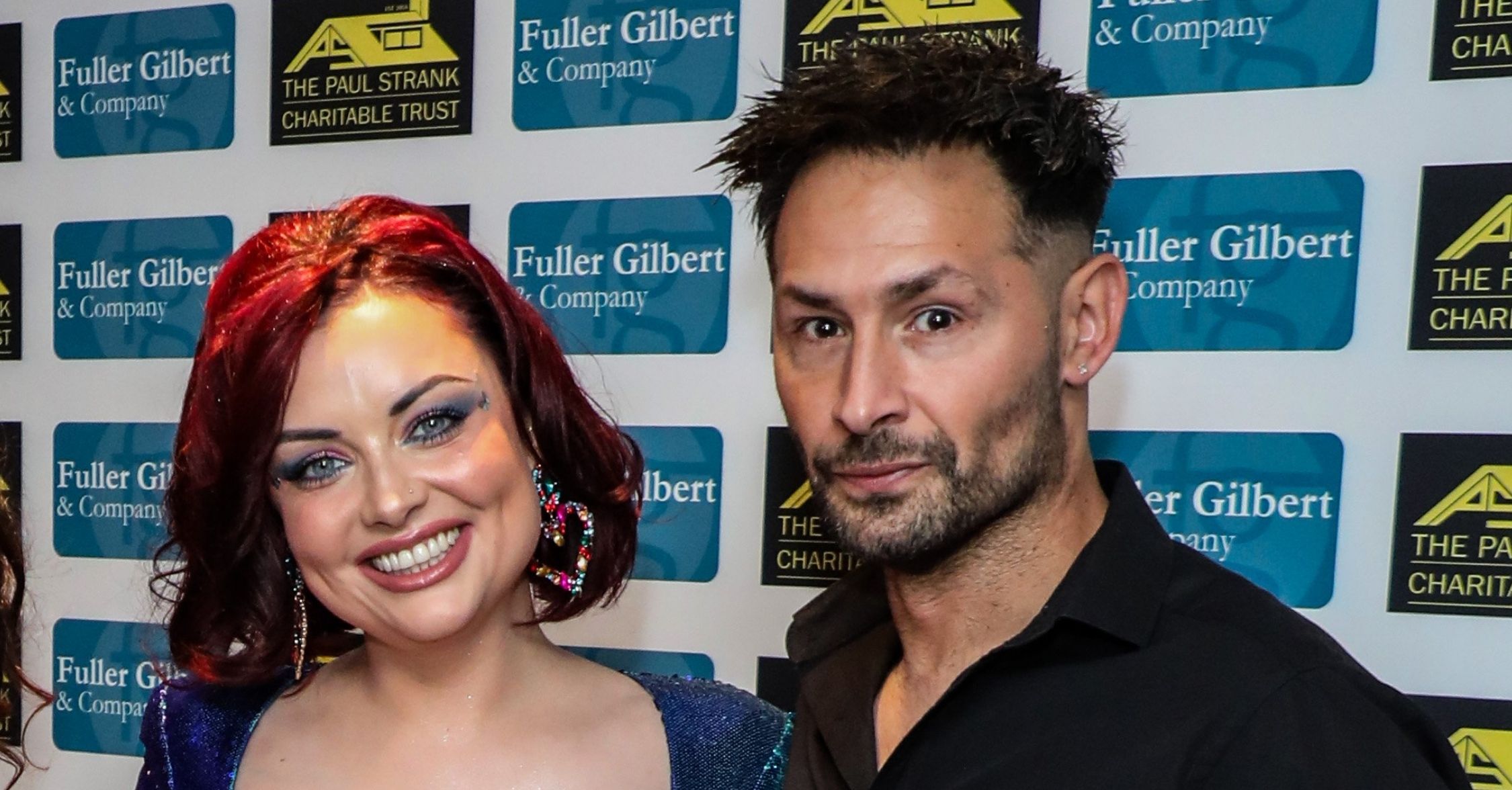 David and Shona posing