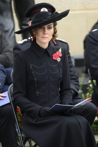 Kate Middleton at Remembrance Day Service