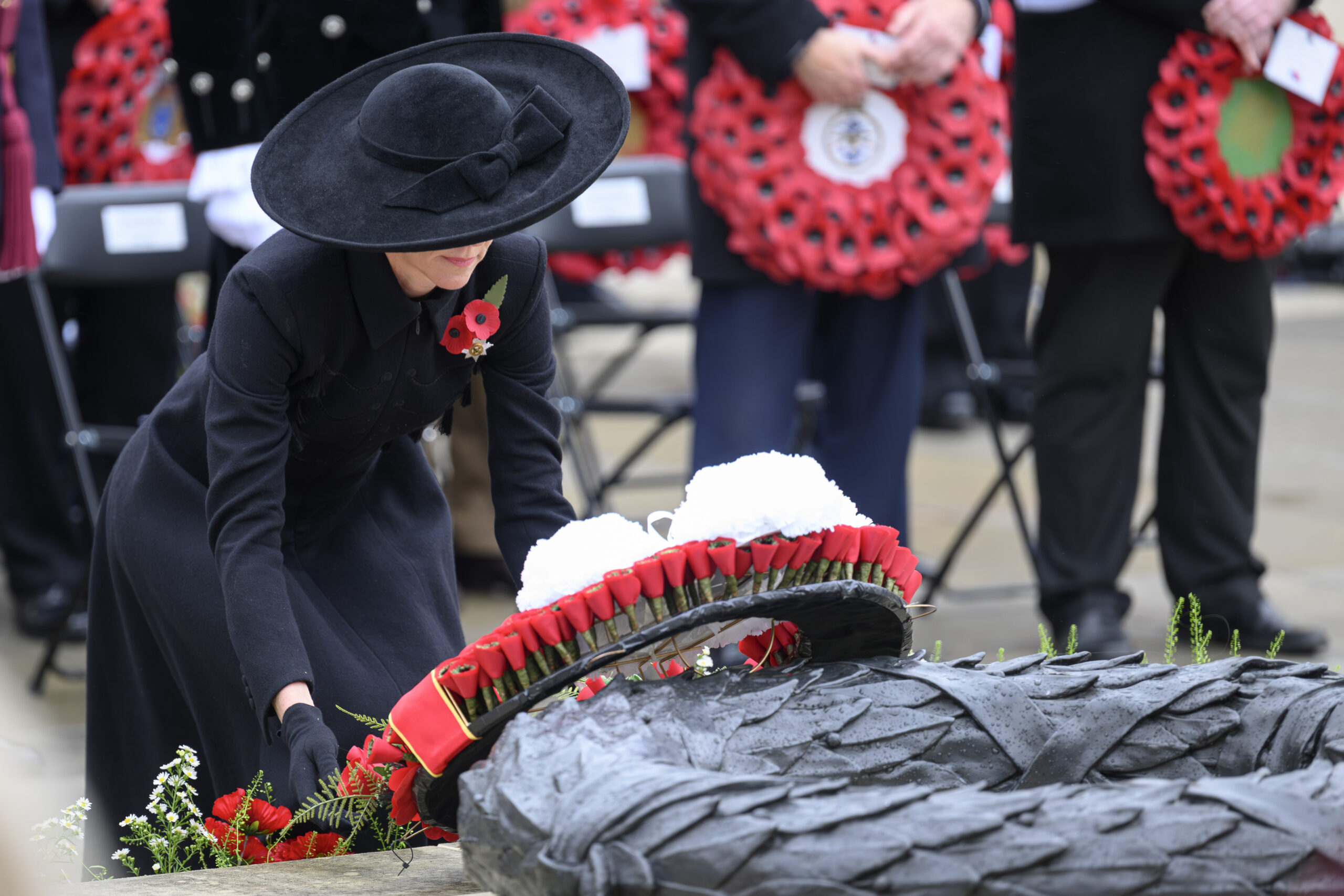 Kate Middleton at Remembrance Day Service 