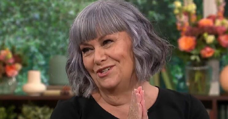 Dawn French appearing on This Morning