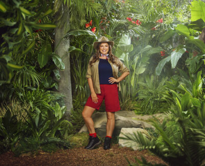 Kelly Brook I'm A Celeb promo pic