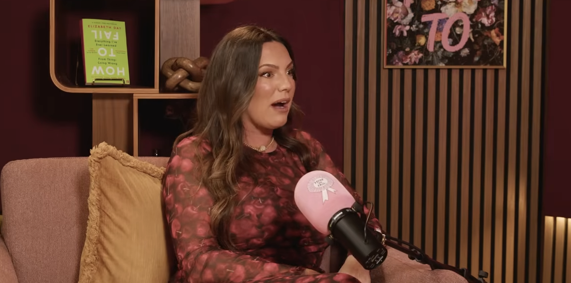 Kelly Brook on podcast